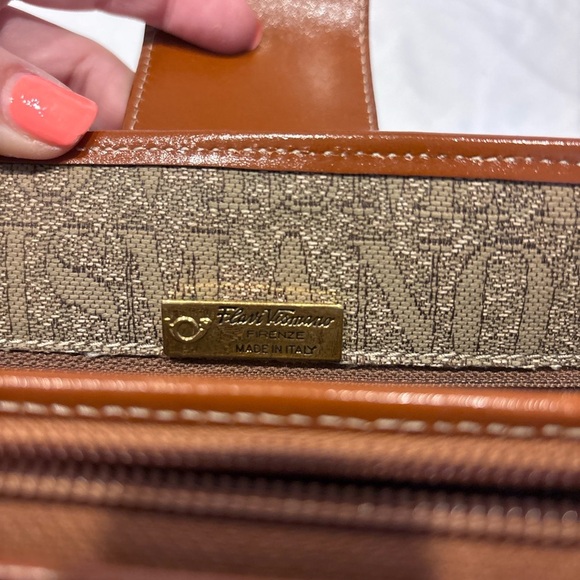 Flavi Vismano Monogram Shoulder Bag – Made in Italy - Picture 4 of 9